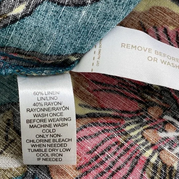 LOFT Petites Ann Taylor Paradise Halter Maxi Dress Tropical Floral Size SP Boho - Picture 7 of 11